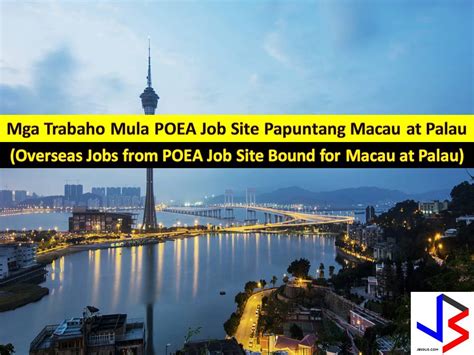 citra agency macau|POEA Approved Job Orders in Macau .